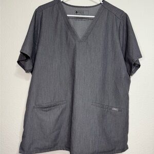 Figs Women's Gray Scrub Set